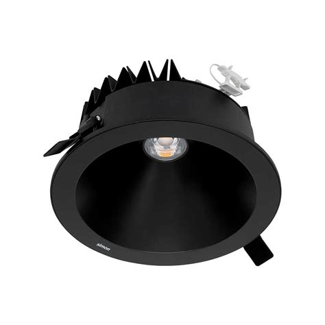 Pin de anirak en combinación perfecta libros y café. Downlight 735.20 NW Extensive DALI Negro | SIMON