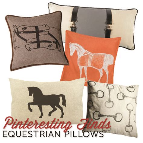 Equestrian themed decor, equestrian design, equestrian home decor, interesting equestrian decor, unique equestrian decor, decor ideas for traditional kitchens. Pinteresting Finds #9: Equestrian Pillows | Pillows, Horse ...