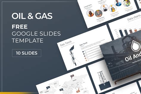 Google slides is available as a web application, mobile app for android, ios, windows, blackberry, and as a desktop application on google's chrome os. Oil and Gas Free Download Google Slides Template | Nulivo ...