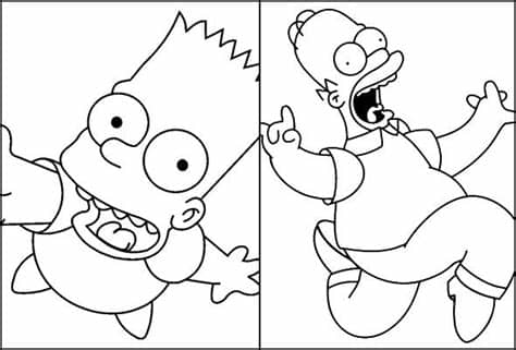 Eles têm previsões de política, saúde e entretenimento. Desenhos de Simpsons para imprimir e colorir - Dicas Práticas