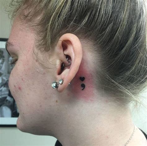 It was done to show suppo. 50+ Unique Semicolon Tattoo Ideas with Meaning (2020)