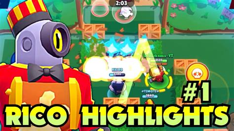 Today, we'll be looking at 15 tests between max and mortis inside brawl stars to determine which brawler is better! RICO HIGHLIGHTS #1 BRAWL STARS - YouTube