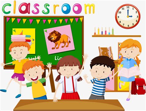 All classroom clip art are png format and transparent background. Classroom clipart png 4 » Clipart Station