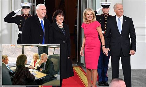 Ripped vice president mike pence for using his father's iconic i have a dream speech to champion president trump's demand for a wall on the southern border. Vice President Joe Biden and wife Jill greet Mike Pence | Daily Mail Online