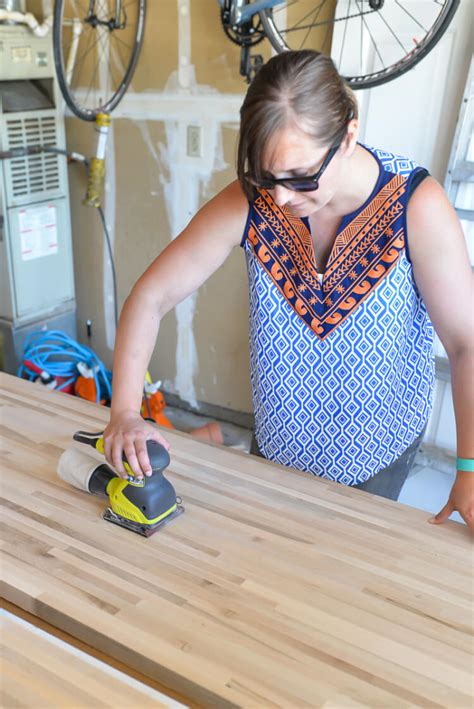 Here are the steps we use to treat our butcher block countertops: How to Install Butcher Block Countertops - Hey, Let's Make ...