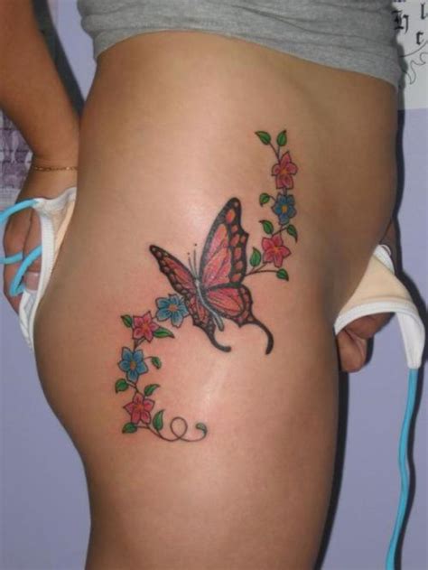 Butterfly tattoo designs are one of the most popular choices of tattoo for women. Butterfly Tattoos on Hip For Girls ~ All About
