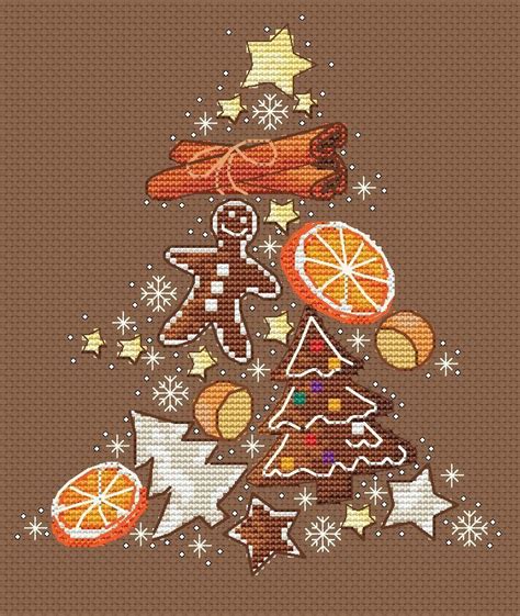 Versions of gingerbread man patterns and gingerbread house pattern. 1000+ images about Punto croce schemi on Pinterest ...