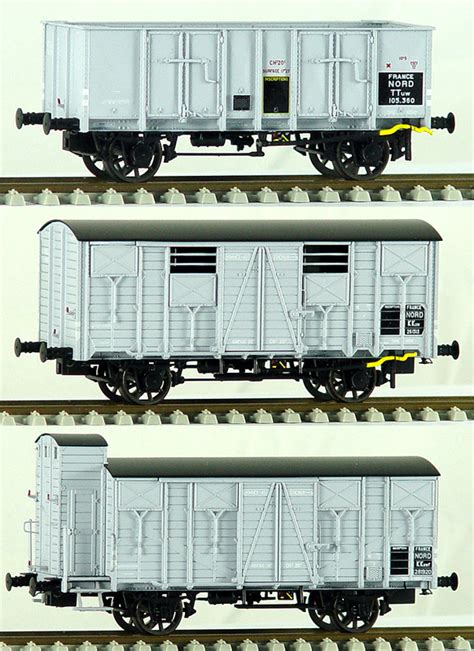 Sjaak on kathy set 015. LS Models Set of 3 Freight cars - EuroTrainHobby