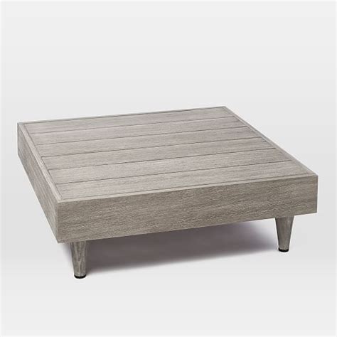 Sold by akoak and ships from amazon fulfillment. Portside Outdoor Low Coffee Table - Weathered Gray | west ...