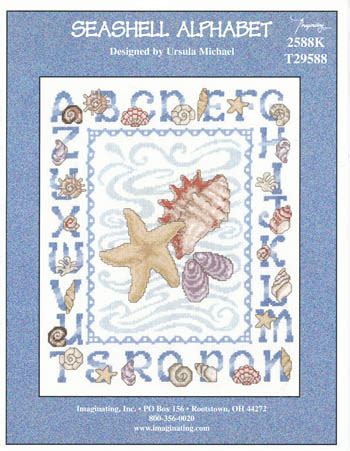 Cross stitch alphabet 22 our curly q's alphabet 22 is one of our most popular and most downloaded alphabet patterns. Seashell Alphabet - Counted Cross Stitch Pattern