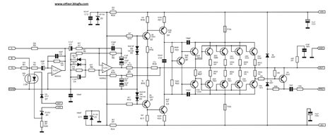 Small power portable audio amplifier design requires minimum components utilization and low power consumption, here the 5v usb audio amplifier circuit diagram composed with ns8002 will give continuous 3 watts output and this amplifier circuit don't have any output coupling capacitor or. 500w Power Amplifier Circuit Diagrams - Nodasystech .Com. | Circuit diagram, Power amplifiers ...