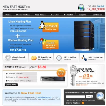 Before you choose any photo hosting site, look at the features offered by it, and verify whether it satisfies your requirements or not. hosting Free website templates in css, html, js format for ...