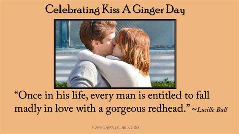 Hello friend, today is kiss a ginger day in canada and the united kingdom. Happy Kiss A Ginger Day