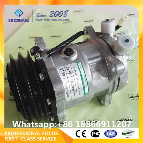 If the air conditioner compressor is not under warranty, buying a new one will cost you an approximated amount of 1280 dollars inclusive of the installation cost. Doosan Air Conditioner Compressor,Disd Genuine Spare Parts ...