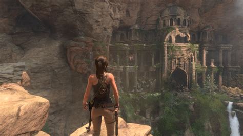 Lara weiß, sie muss die verlorene stadt und ihre geheimnisse vor trinity erreichen. Fondos de pantalla : cueva, Lara Croft, Tomb Raider ...