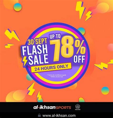 With stores all over malaysia as well as a huge online. 30 Sep 2020: Al-ikhsan Flash Sale - EverydayOnSales.com