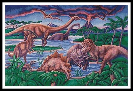 Check spelling or type a new query. "Dinosaurs" | Cross Stitch Pattern