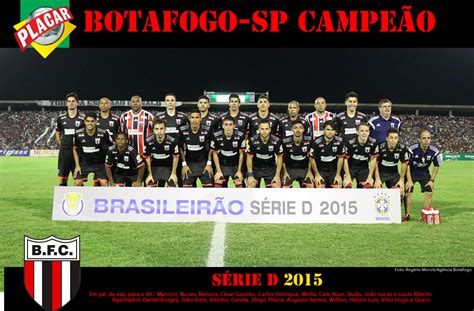 For atdhe football (us football) click on link above. Blog Professor Zezinho : Botafogo-SP campeão da série D 2015