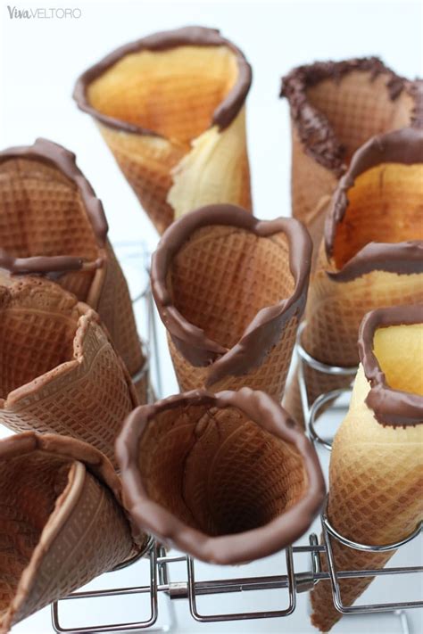 Prepare your waffle cone recipe. How to Make an Ice Cream Taco (like Choco Taco) With This ...