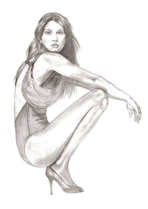 The human figure is unique for each and every one. figure drawing with pencil by gctan on DeviantArt