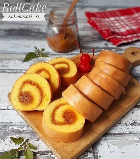 Resep bolu pandan 8 telur. Resep dan Cara Membuat ROLL CAKE/BOLU GULUNG SUPER LEMBUT ...