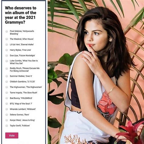 I want a boyfriend/but i just keep hitting dead ends, gomez sings on the track. Vote for Selena Gomez in Who Do You Want to Win Album of ...