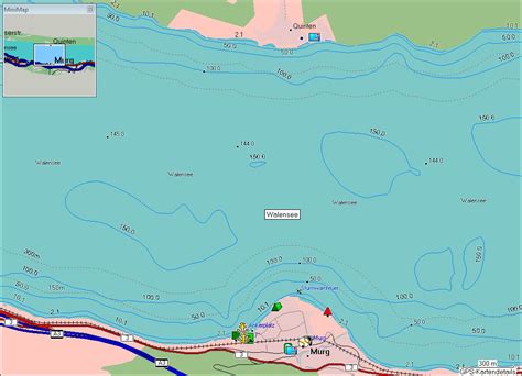 Zurich, canton of zurich picture: TRAMsoft GmbH - GARMIN MapSource Schweizer Seenkarte (deutsch)