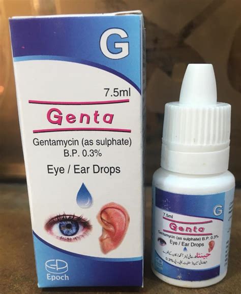 Unscrew the cap covering the nozzle. Genta Eye/Ear Drops - Taqwa Pharmaceutical & Surgical
