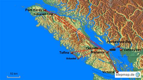 Hier sehen sie die lage von vancouver unterkünften angezeigt nach preis, verfügbarkeit oder bewertung von anderen reisenden. Kanada - Vancouver Island von corinnebirrer - Landkarte ...