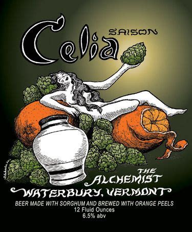 By using a lower grain bill, there's already less gluten in the batch. Celia by The Alchemist Brewery, Waterbury, Vermont | Beer ...