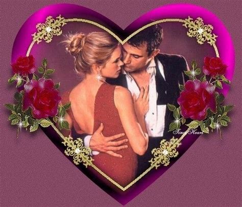 Couple coeur l'amour amour saint valentin rose romantique romance famille femme 1035 157 Un coeur / Couple romantique § Roses . Et Chanson.