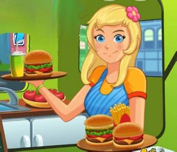 Inicio juegos de chicas cocinar cocina con sara : En este #restaurante deberás #servir hamburguesas lo mas ...