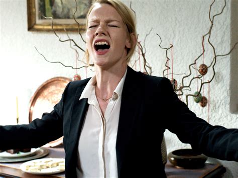 He believes that she lost her humor and therefore surprises her with a rampage of jokes. Toni Erdmann review