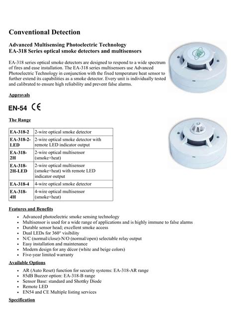 Particularly effective at detecting slow burning fires caused by overheated electrical wiring or smouldering materials. Optical Smoke Det Activ En54-7 Wiring Diagram ...