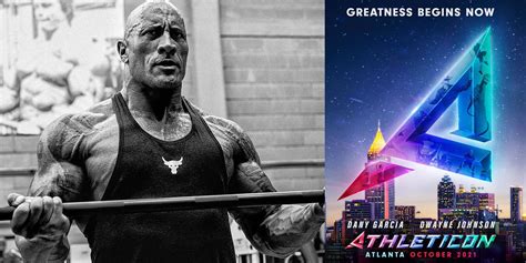 Athleticon is the name of the new event that has been launched by 'the rock' dwayne johnson and dany garcia. Dwayne Johnson Show findet NICHT statt - REP ONE