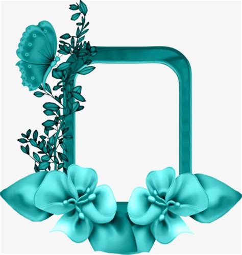 All of these blue flower vine resources are for free download on pngtree. Fantasy Blue Bow Flower Vine Frame | Flowering vines ...