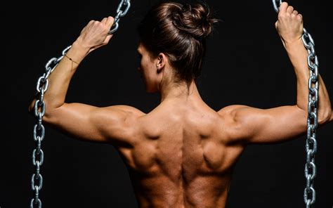 Female muscle chart finally, a muscle chart for the woman's body with major muscle groups clearly defined. Pictures Muscle Human back Girls Chain Bodybuilding 3840x2400
