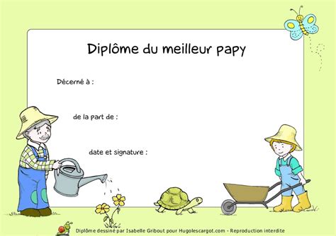 Une manière originale de remercier votre papa et de lui dire que vous l'aimez. Belle Coloriage Diplome Du Meilleur Papa A Imprimer ...