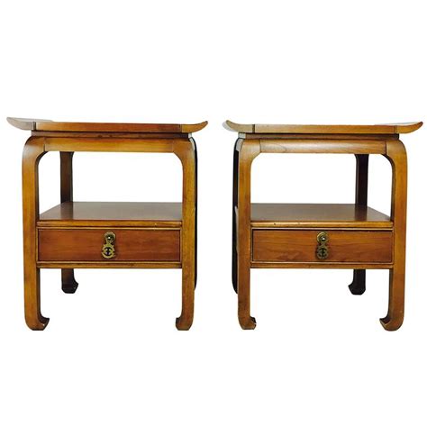 Our fair trade certified™ and handcrafted collections do even more to support the communities who make them. Pair of Mid-Century Pagoda Style Nightstands at 1stdibs