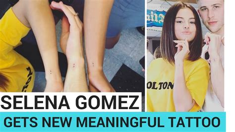 As far as we know, the young lady has seven tattoos and she relies on different parts of her body. The Meaning Behind Selena Gomez's Important New Tattoo ...