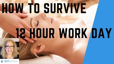 Standard working hours (or normal working hours) refers to the legislation to limit the working hours per day, per week, per month or per year. How to survive a 12 hour day as an esthetician - YouTube