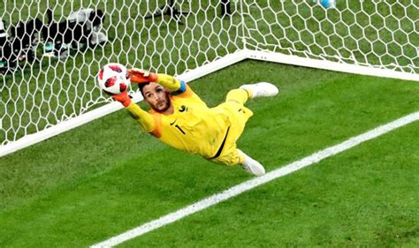 Hugo lloris, goalkeeper of tottenham looks on during the uefa. Hugo Lloris save: Fans stunned by France goalkeeper in ...