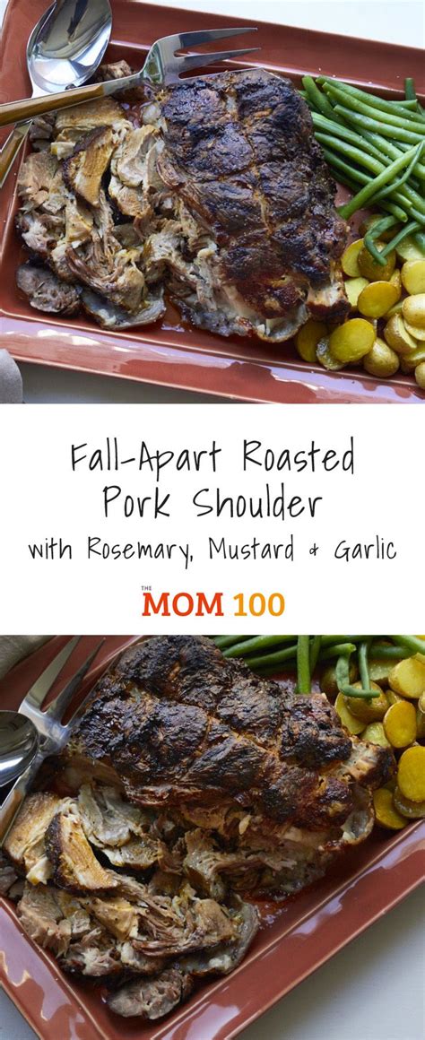 Allow the pork chops to rest for around 5 minutes. Easy Fall-Apart Roasted Pork Shoulder Recipe — The Mom 100 ...