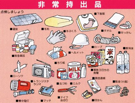 Pixiv is an illustration community service where you can post and enjoy creative work. 地震への備え(5)避難時に必要なもの: 不動産屋さんの取扱説明書