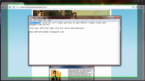 Ran a thorough check and found no problem with the pc. Free Download Mafia 2 Keygen PC • 360 Files
