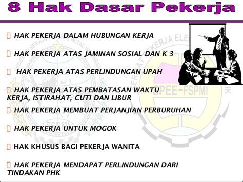 Hak pekerja berikutnya mendapatkan jatah cuti bersama. 8 hak pekerja