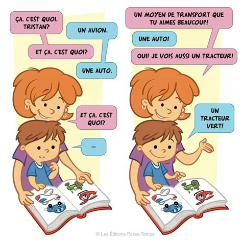 Éviter de bombarder l'enfant de questions, commenter plus ...