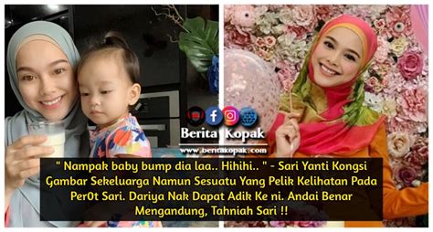 Perkahwinan sari yanti dan jep sepahtu sekitar februari tahun lalu telah memberi kejutan kepada beberapa minggu yang lalu jep sepahtu telah mengesahkan isterinya sedang mengandung bayi. Nampak baby bump dia laa. Hihihi.. " | Berita Kopak CC