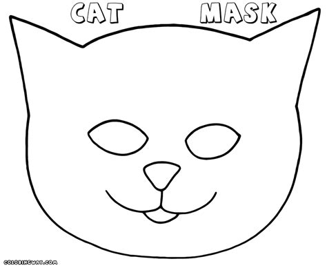 A large collection containing more than 100 black and white images for a boy or girl. Mask coloring pages | Coloring pages to download and print