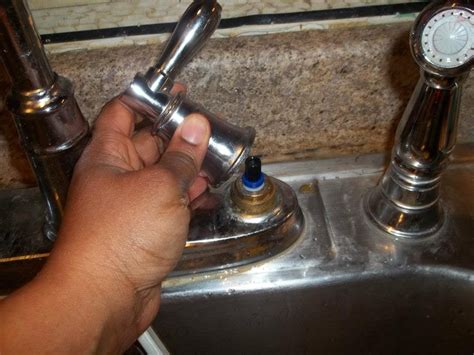 Is there an easy way to get these out or do i need a special tool? HELP, My Kitchen Faucet Leaks! - One Brown Mom